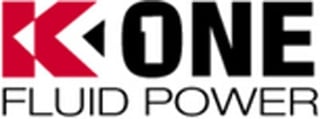 K-ONE Fluid Power logo with red and black text