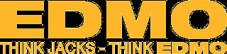 EDMO logo with Think Jacks and Think EDMO text in yellow and black